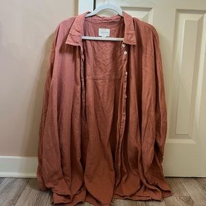 American Eagle Oversized Button Down